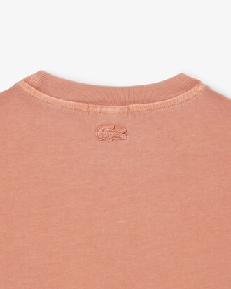 T-Shirt Garros Edition in Sandfarben