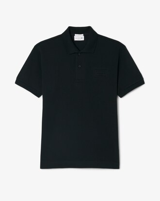 Classic Fit-Polohemd mit tiefgepr&auml;gtem Branding