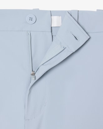 Straight Fit-Bermudashorts aus Stretchmaterial