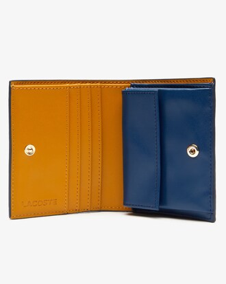 Damen-Brieftasche CHANTACO aus Piqu&eacute;-Leder