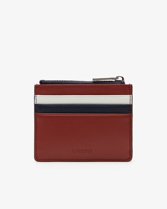 Herren FITZGERALD Kartenetui aus Leder mit Colorblocks