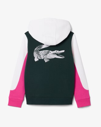 Sportliches Sweatshirt aus Fleece mit Print