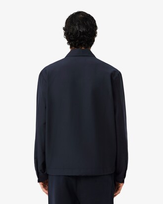 Overshirt aus strukturierter Baumwolle