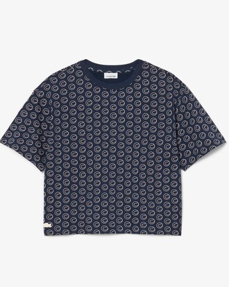 T-Shirt aus Baumwolle mit Print