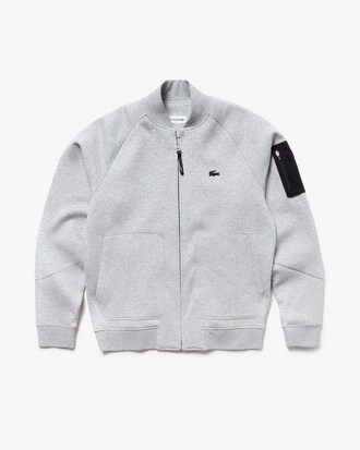 Funktionelle Herren Fleece-Bomberjacke LACOSTE MOTION