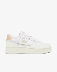 Damen-Sneakers T-Clip Platform aus Leder