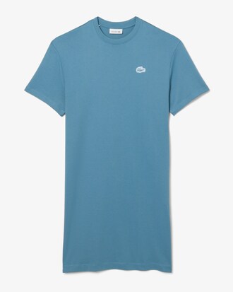 Übergroßes T-Shirt-Kleid aus Baumwolljersey
