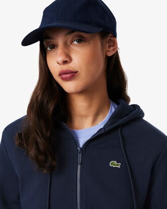 Fleece-Hoodie mit Reißverschluss
