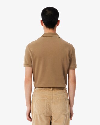 Slim Fit-Polohemd L.12.12 aus Piqu&eacute;