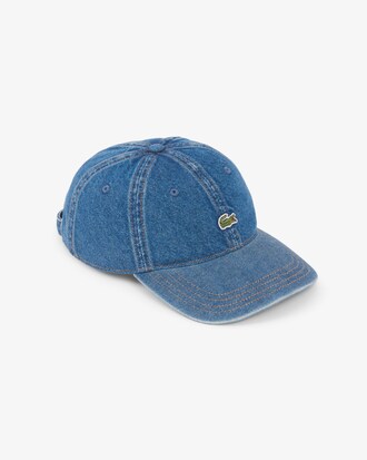 Cap aus Baumwoll-Denim