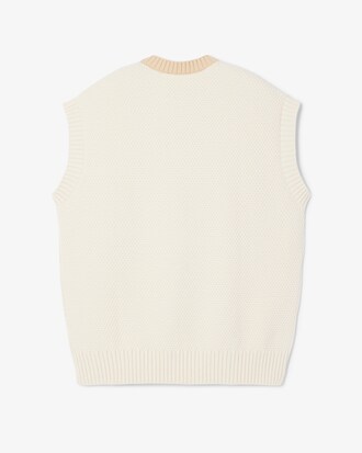 Ärmelloser Pullover Runway mit Grafikmotiv