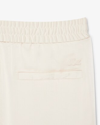 Fließende Hose mit Reißverschlusstaschen