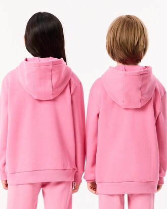 Fleece-Hoodie mit Kängurutasche