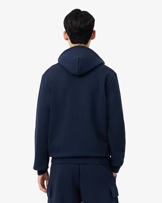 Classic Fit-Sweatshirt aus Fleece mit Rei&szlig;verschluss