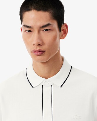Regular Fit-Polohemd Paris mit langen &Auml;rmeln