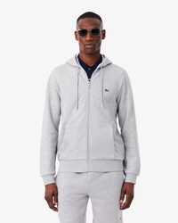 Hoodie aus Fleece mit Rei&szlig;verschluss