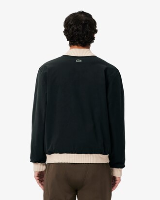 Archiv-Pullover mit hohem Kragen