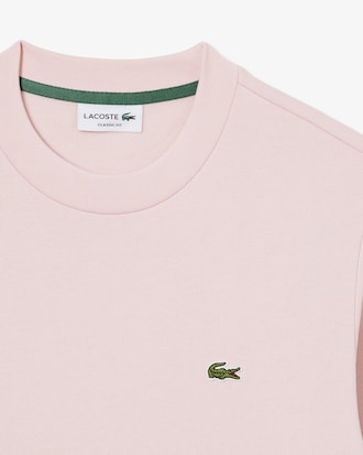 Sweatshirt aus Fleece mit Rundhalsausschnitt