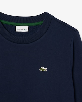 Kleid aus Fleece mit langen Ärmeln