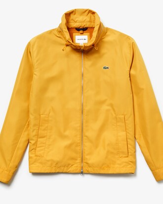 Kombinierbare Herren Windjacke mit versteckter Kapuze