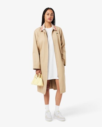 Damen-Sneakers T-Clip Platform aus Wildleder