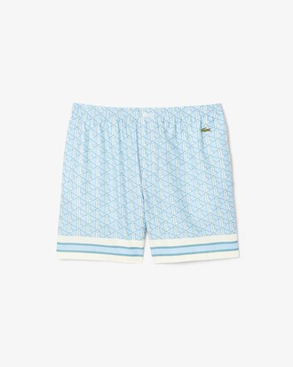 Leichte Shorts mit Monogramm-Druck