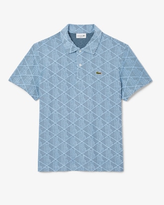 Classic Fit-Polohemd aus Frottee mit Monogramm