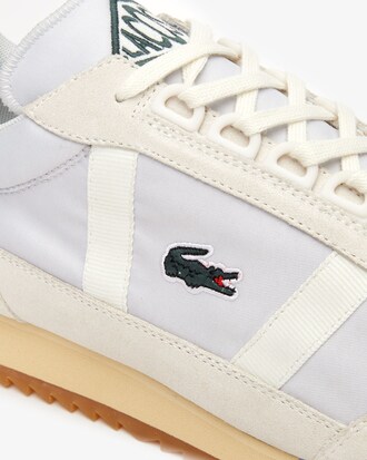 Herren-Sneakers PARTNER RETRO aus Textil und Veloursleder