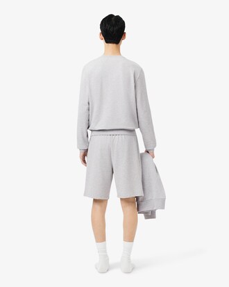 Straight Fit-Pyjamashorts aus Fleece