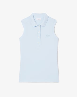 Ärmelloses, dehnbares Slim Fit-Polohemd L.12.D
