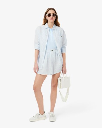 Ärmelloses, dehnbares Slim Fit-Polohemd L.12.D