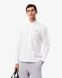 Regular Fit-Hemd aus Stretch-Popeline