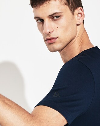 Herren T-Shirt mit Croc Logo LACOSTE SPORT x Novak Djokovic