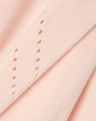 Cardigan mit 3D-Rippstrick aus Baumwolle