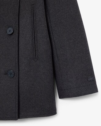 Kurzer Peacoat aus Wolle