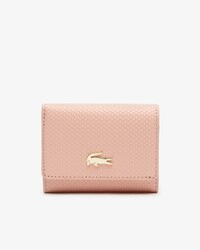 Damen CHANTACO Brieftasche mit 4 Kartenf&auml;chern aus Piqu&eacute;-Leder