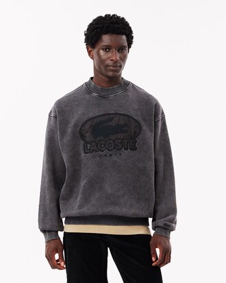 Oversized-Sweatshirt aus Fleece