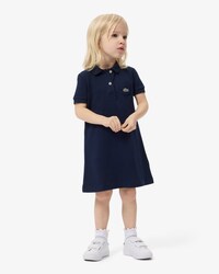 Polokleid aus Piqu&eacute;