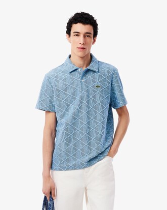 Classic Fit-Polohemd aus Frottee mit Monogramm