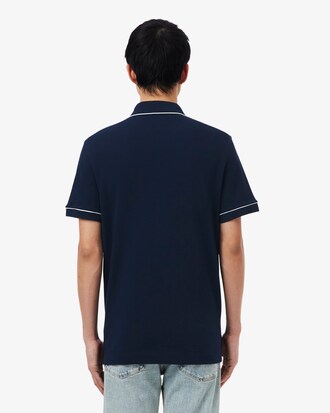 Regular Fit-Polohemd Paris aus Stretch-Piqu&eacute;