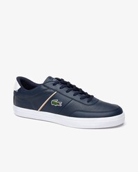 Herren-Sneakers COURT-MASTER aus gewalktem Leder