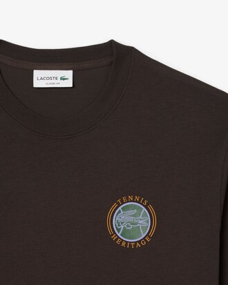 T-Shirt aus Jersey mit mehreren Prints