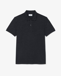 Regular Fit-Polohemd aus Jersey-Wollmischgewebe