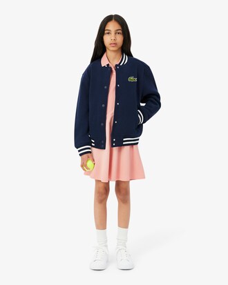 &Auml;rmelloses Kleid aus Stretch-Piqu&eacute;