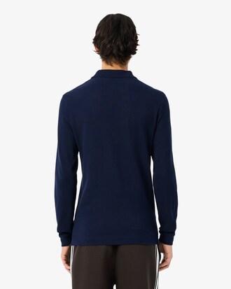 Slim Fit-Polohemd L.12.12 mit langen Ärmeln