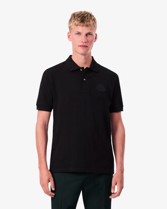 Classic Fit-Polohemd aus Piqu&eacute; mit gesticktem Wappen