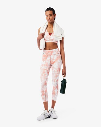 Sportliche Stretch-Leggings mit Print und Ultra Dry-Technologie