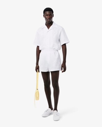 Shorts Runway mit Spitzen-Badge