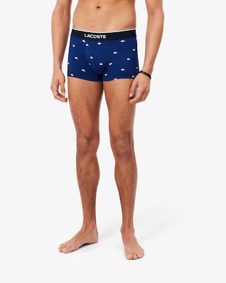 3er-Pack Trunks aus Stretchmaterial mit Druck