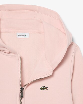 Unisex-Sweatshirt aus Fleece mit Rei&szlig;verschluss
